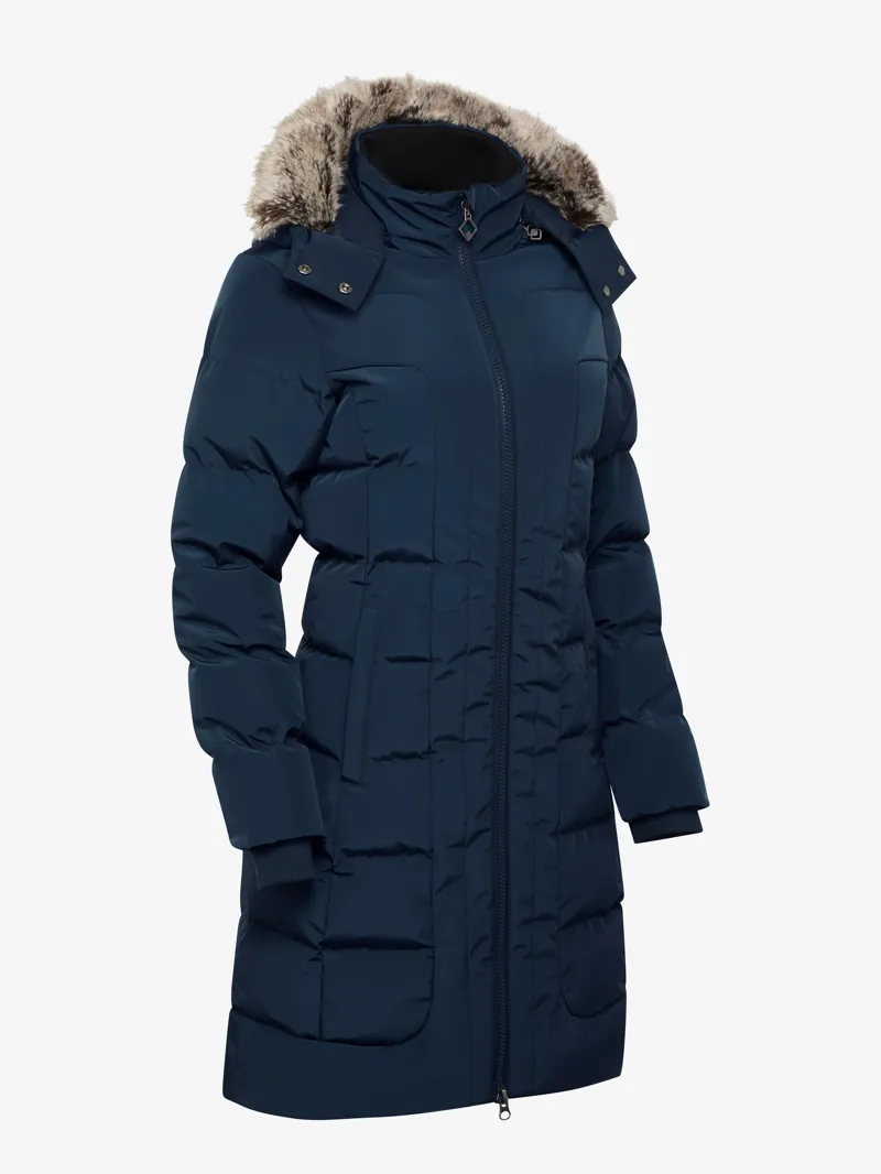 LeMieux Loire Three Quarter Coat - Navy - Size 12 only-1