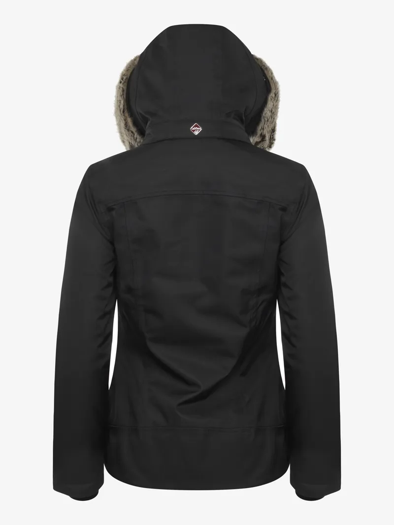 LeMieux Waterproof Short Riding Coat - Black-2