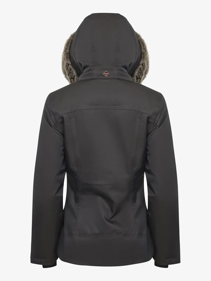 LeMieux Waterproof Short Riding Coat - Grey-2