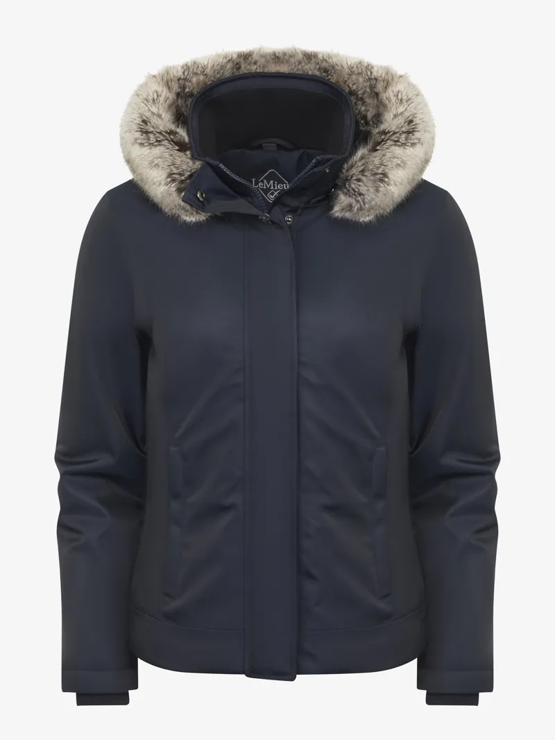 LeMieux Waterproof Short Riding Coat - Navy