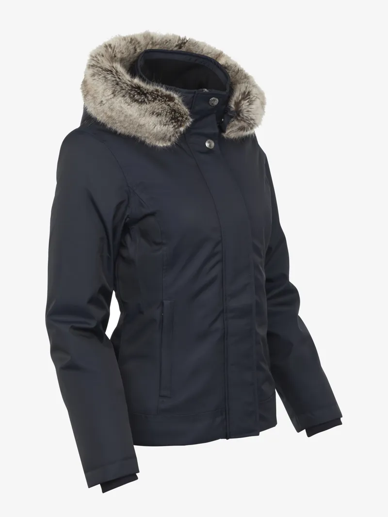 LeMieux Waterproof Short Riding Coat - Navy-1