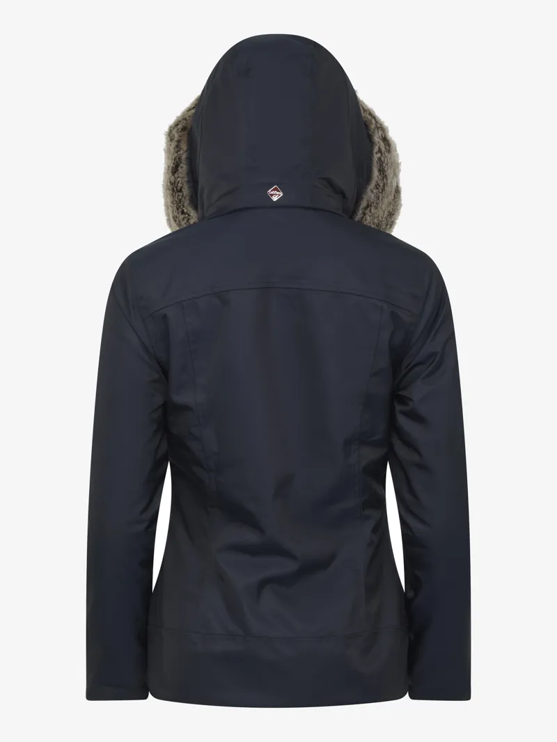 LeMieux Waterproof Short Riding Coat - Navy-2
