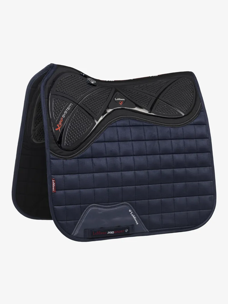 LeMieux X-Grip Twin Sided Dressage Square - Navy