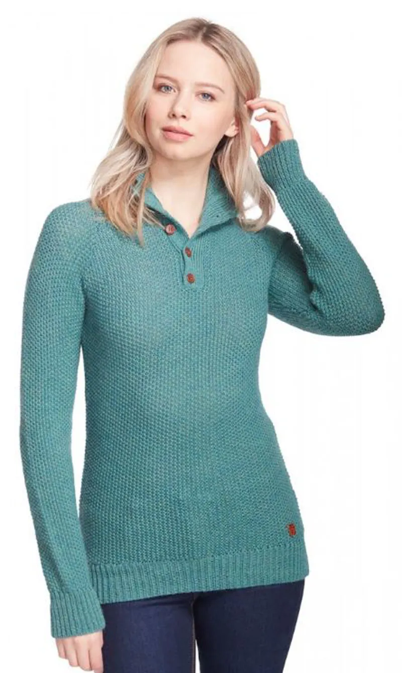 Dubarry Higgins Sweater - Mallard-2
