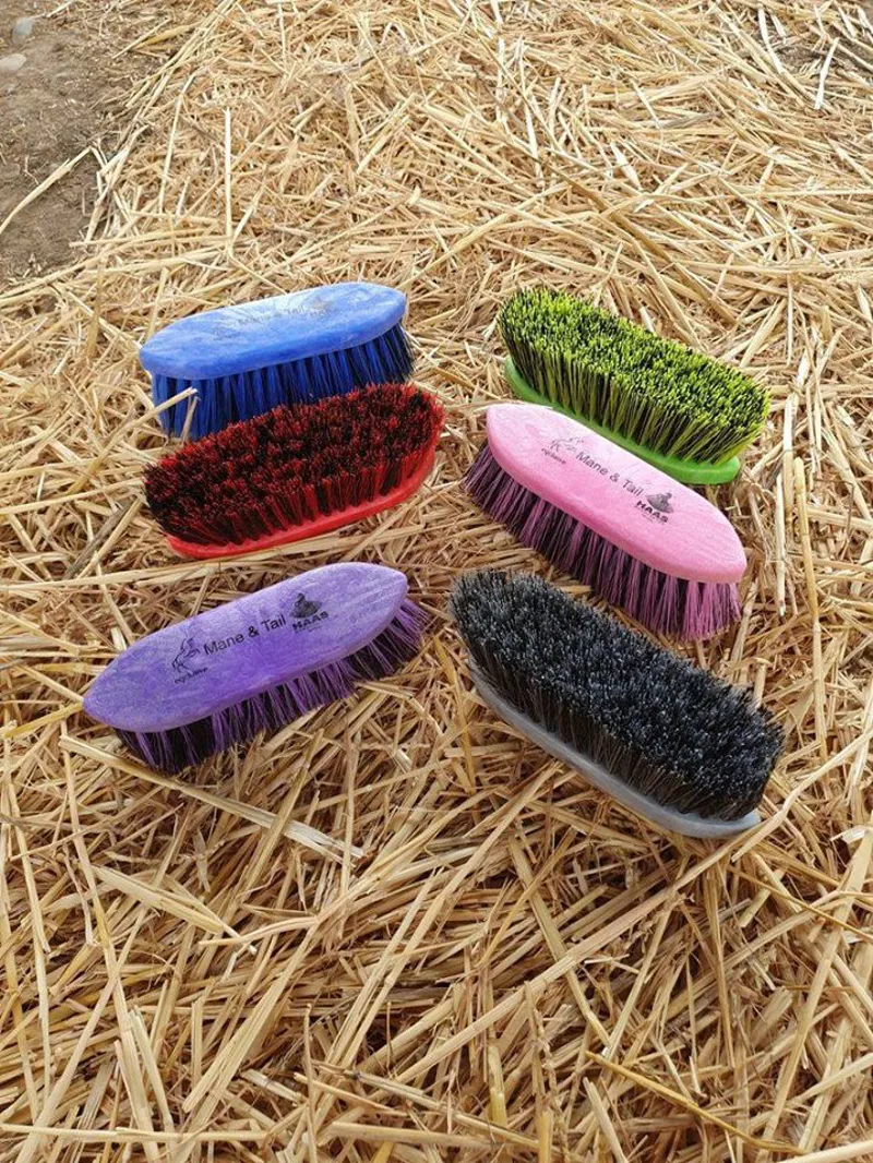 Eqclusive HAAS Mane and Tail Brush - Assorted Colours -1