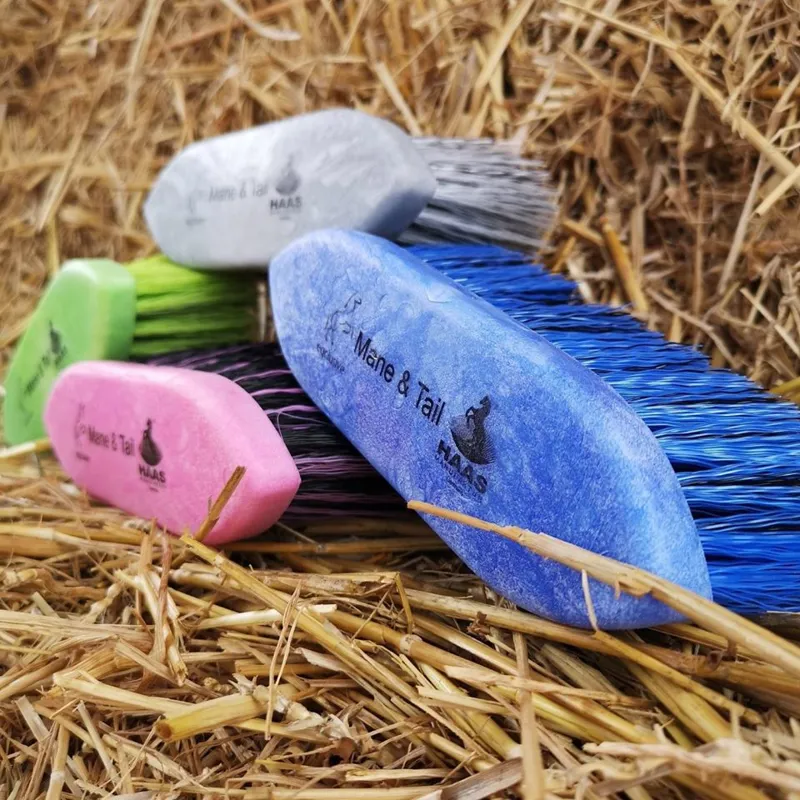 Eqclusive HAAS Mane and Tail Brush - Assorted Colours 