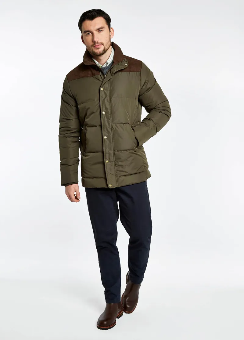 Dubarry Talbot Down Filled Jacket - Olive-1