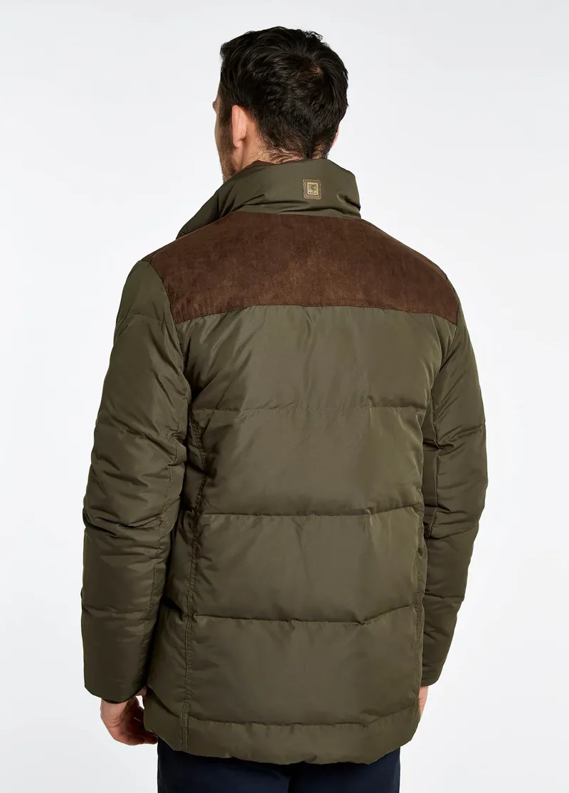 Dubarry Talbot Down Filled Jacket - Olive-3