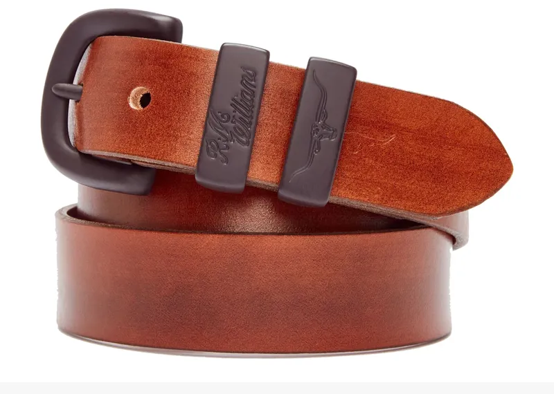 RMW Burnished Drover Belt 1.25inch - Cognac