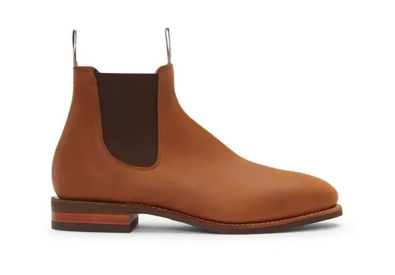 RMW Comfort Craftsman Boot - Vintage Brown Distressed-1