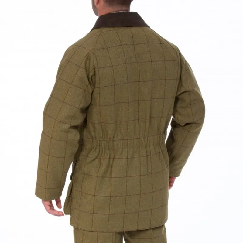 Rutland Gents Tweed Shooting Coat - Lichen-1
