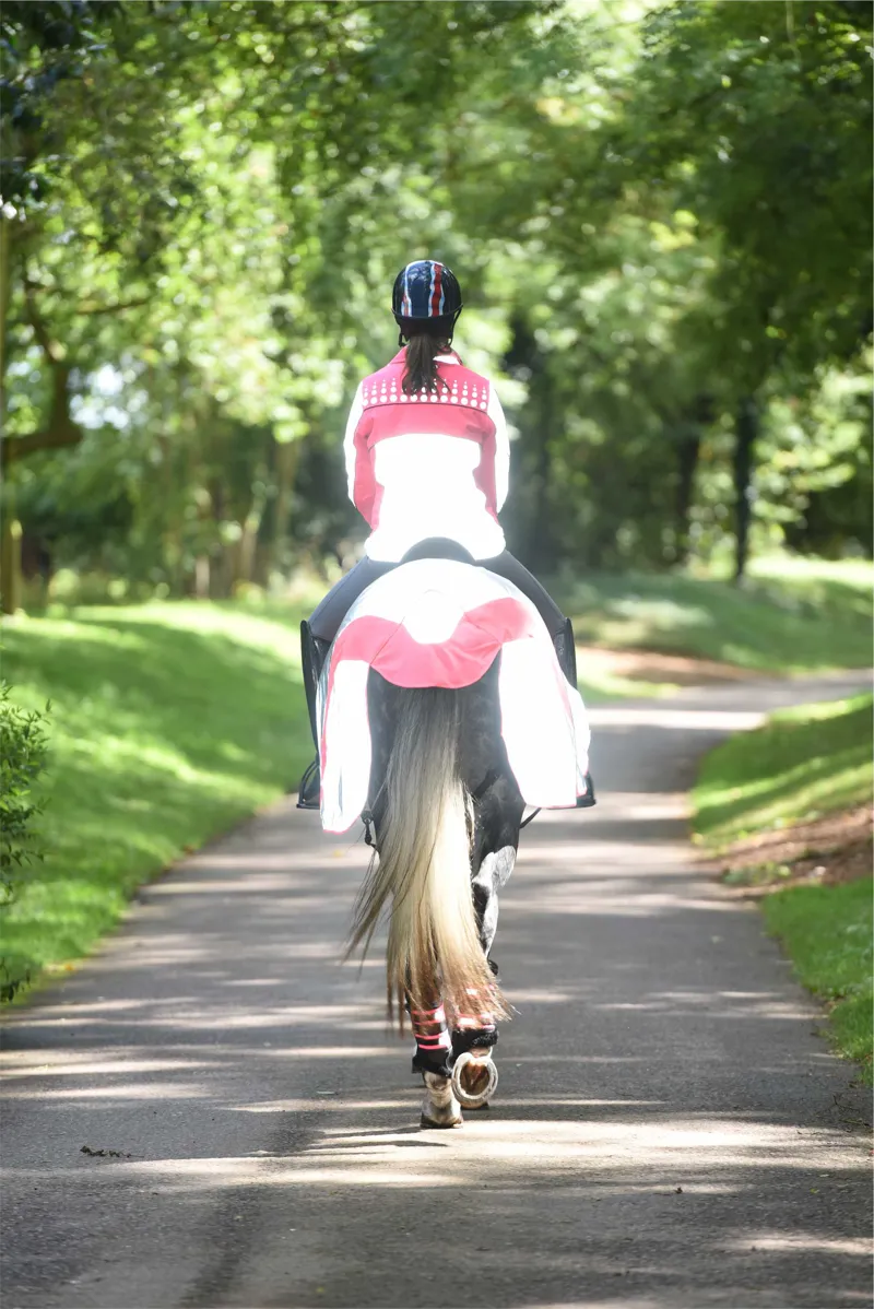 Equisafety Charlotte Dujardin Mercury Jacket - Red Orange-3