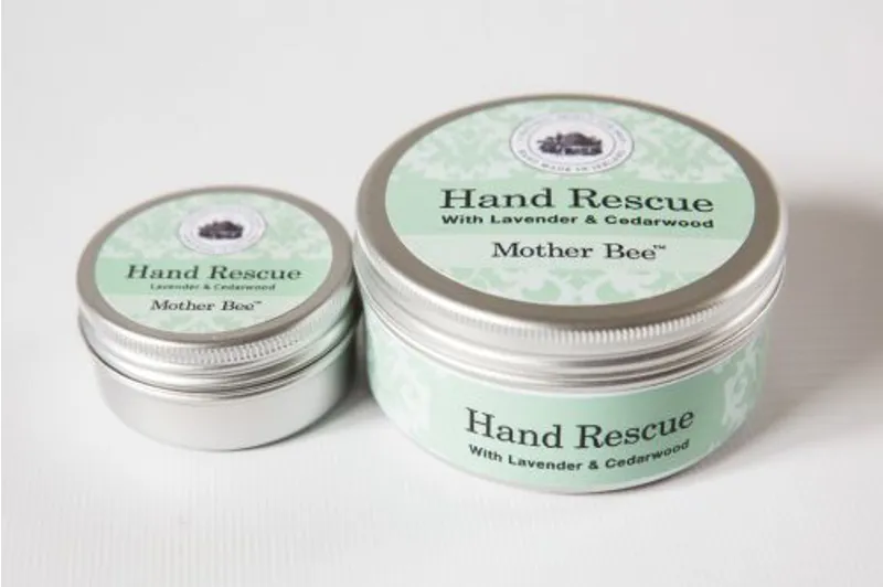 Mother Bee Mini Yard Hand Rescue - Lavender and Cedarwood 30g-3