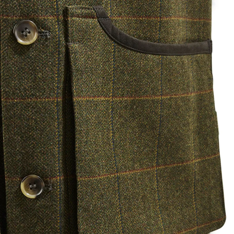 Musto L/Weight Machine Wash Mens Tweed Waistcoat - Balmoral-1