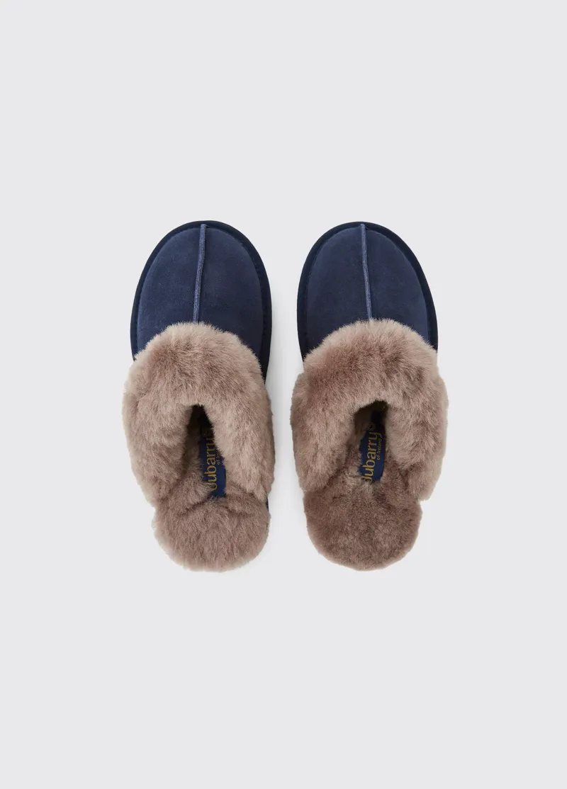 Dubarry Rockmill Slipper - French Navy-1