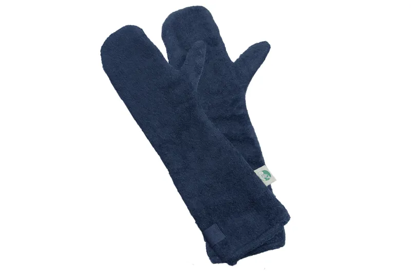 Ruff  and  Tumble Dog Drying Mitts - French Navy-1