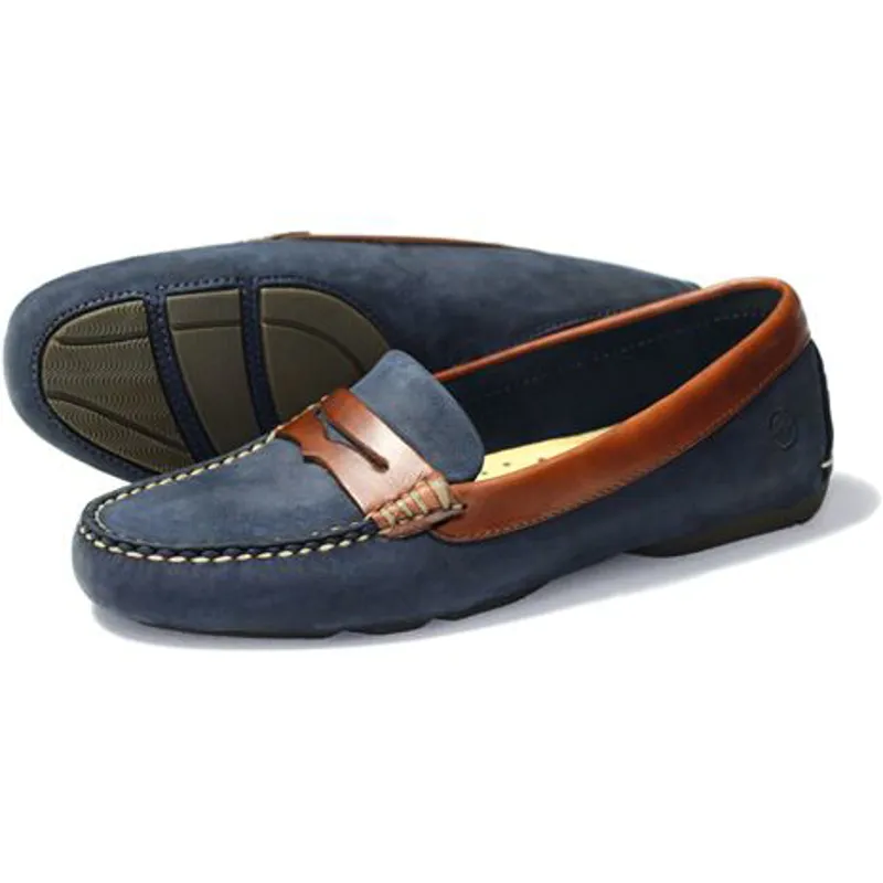 Orca Bay Richmond Ladies Deck Shoe - Navy/ Oak