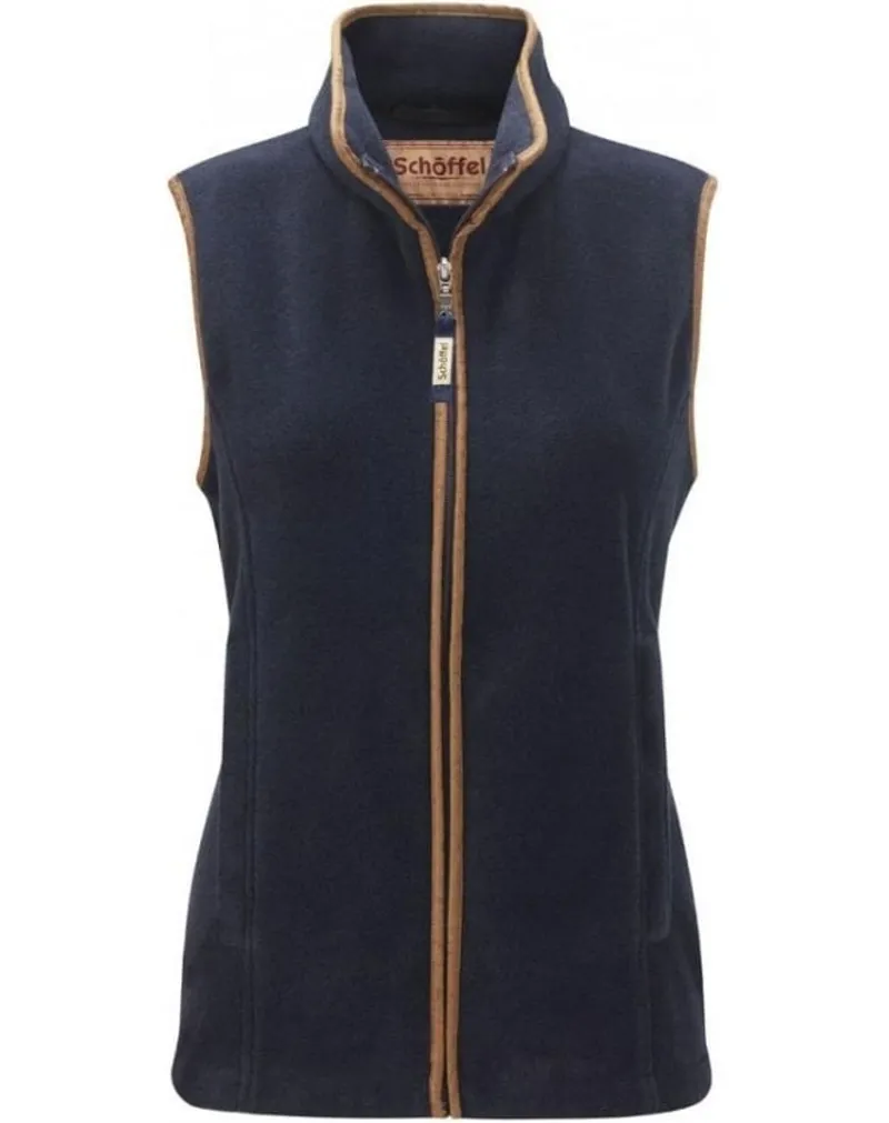 Schoffel Lyndon Fleece Gilet - Navy
