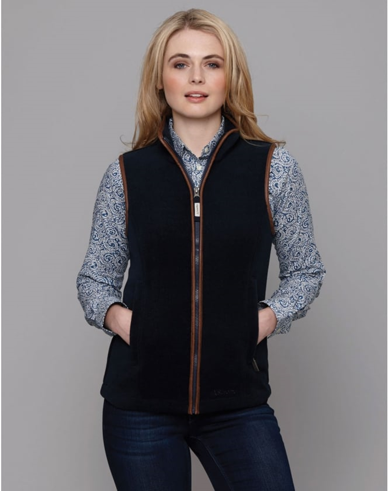 Schoffel Lyndon Fleece Gilet - Navy-1