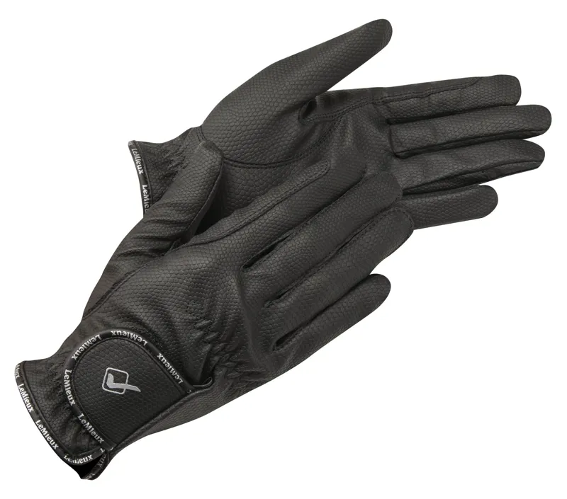 LeMieux Pro Touch Classic Riding Glove - Black