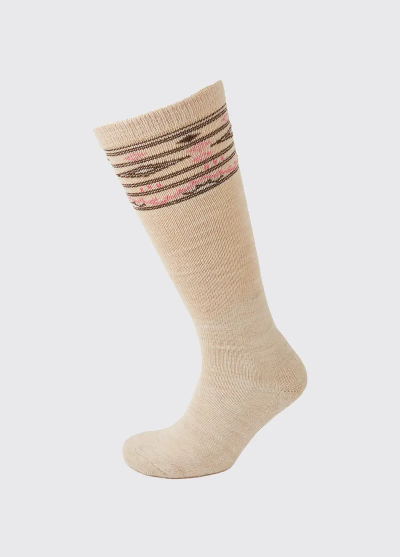 Dubarry Rolestown Socks - Oat-1