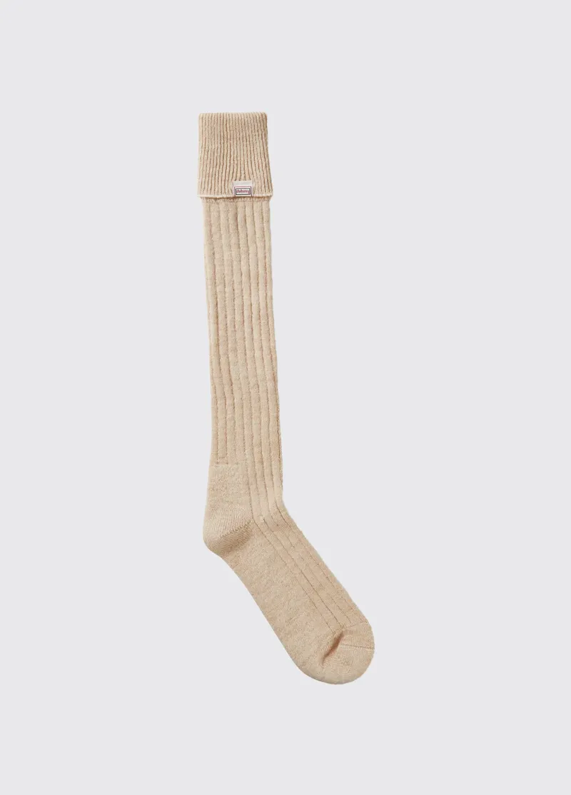Dubarry Alpaca Socks - Oat