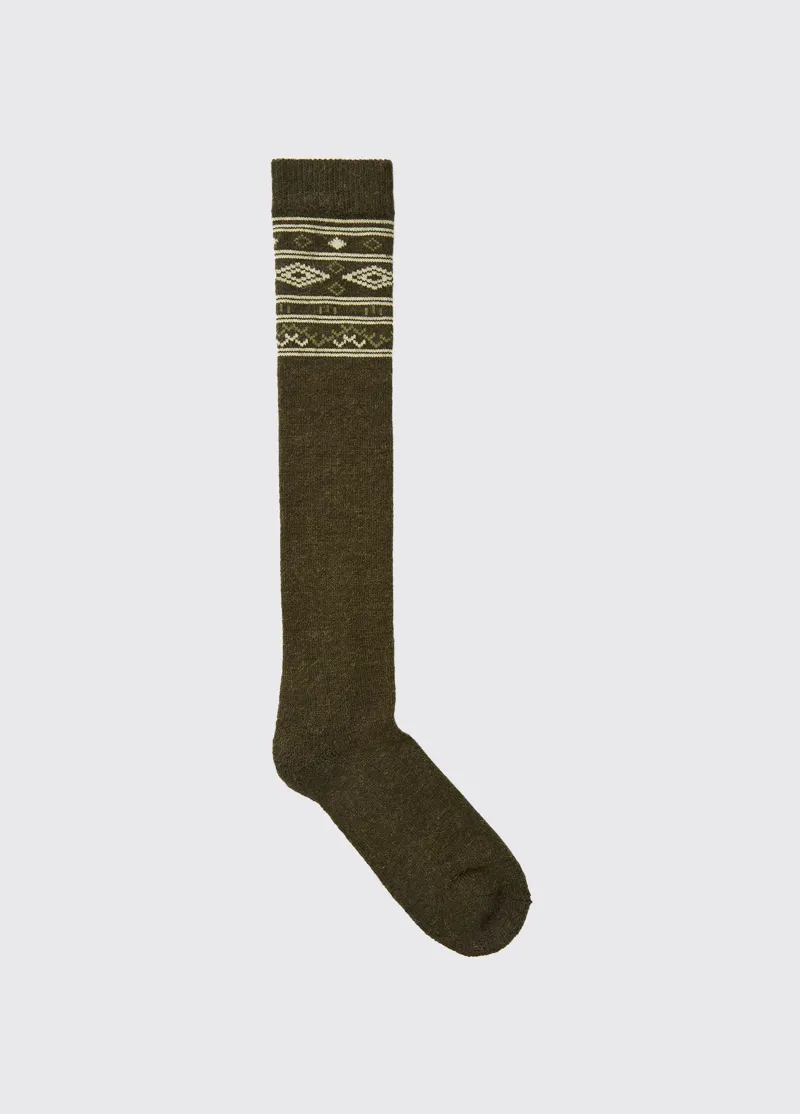 Dubarry Rolestown Socks - Olive