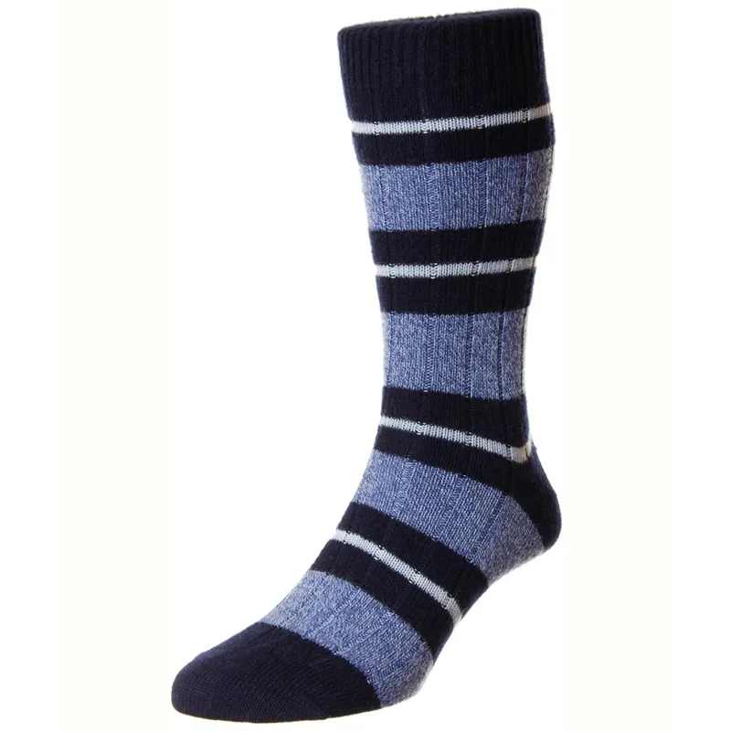 Pantherella Apsley Socks - Navy