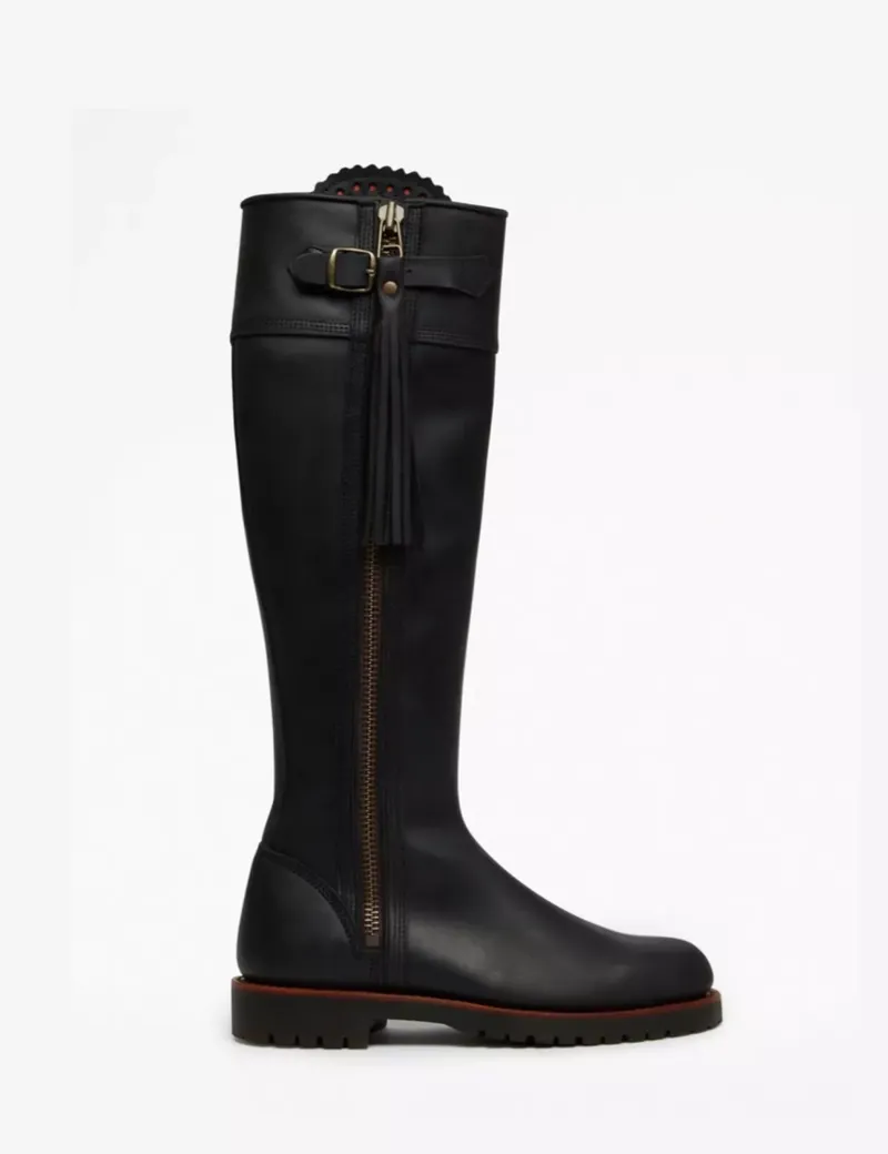 Penelope Chilvers Long Tassel Boot - Black-1