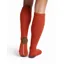 Penelope Chilvers Cashmere Cable Boot Socks - Terracotta