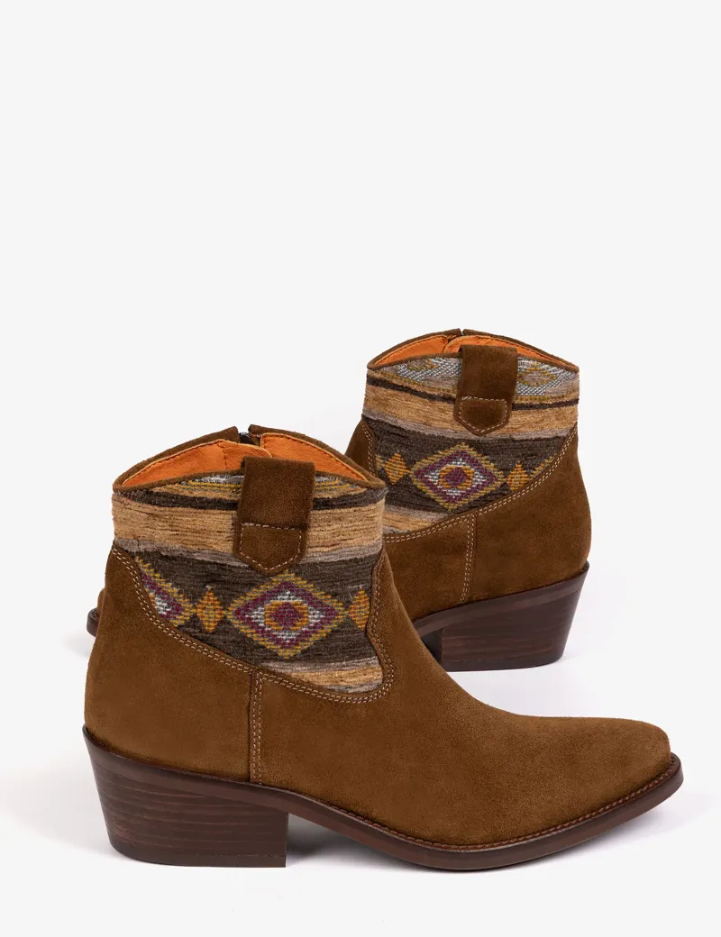 Penelope Chilvers Cassidy Killim Boot - Peat-3