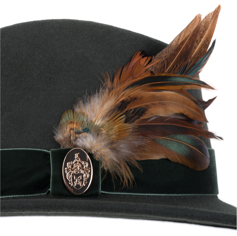 Hicks and Brown Chelsworth Fedora - Green-3