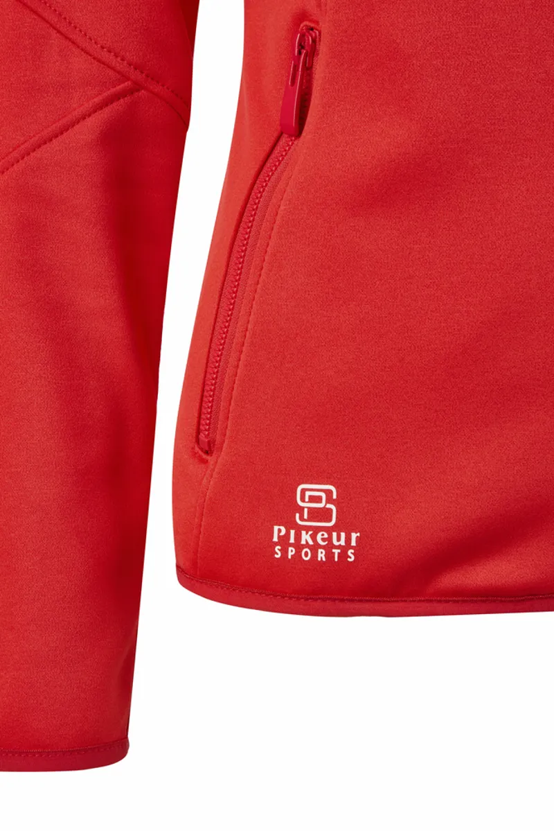 Pikeur Summer Fleece Jacket - Red Flame-2