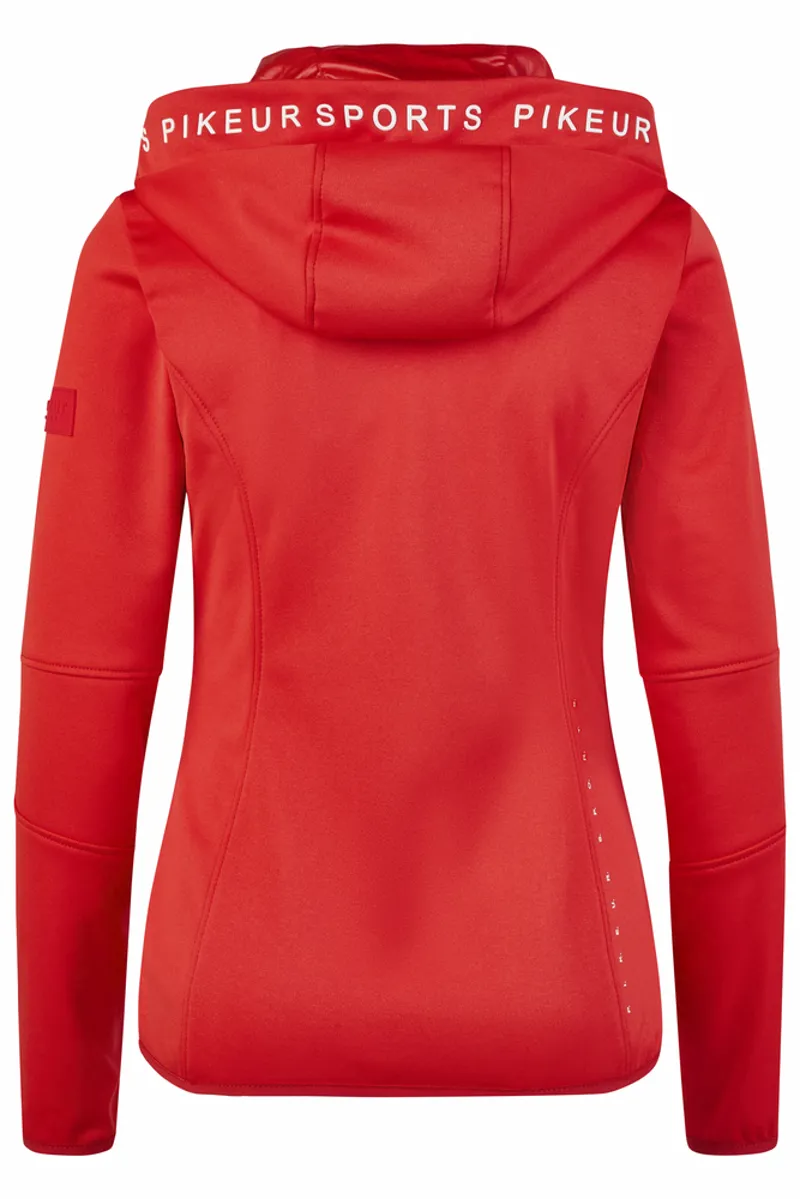 Pikeur Summer Fleece Jacket - Red Flame-4
