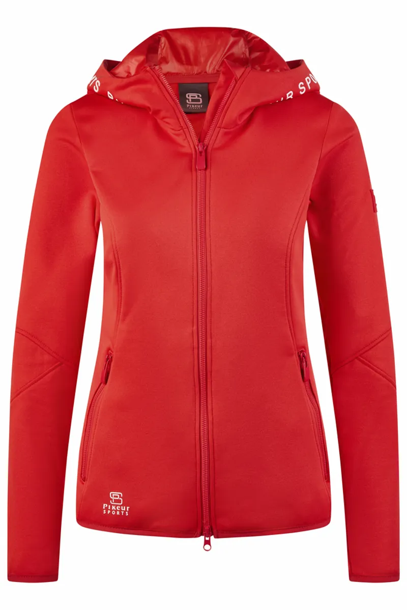 Pikeur Summer Fleece Jacket - Red Flame-1