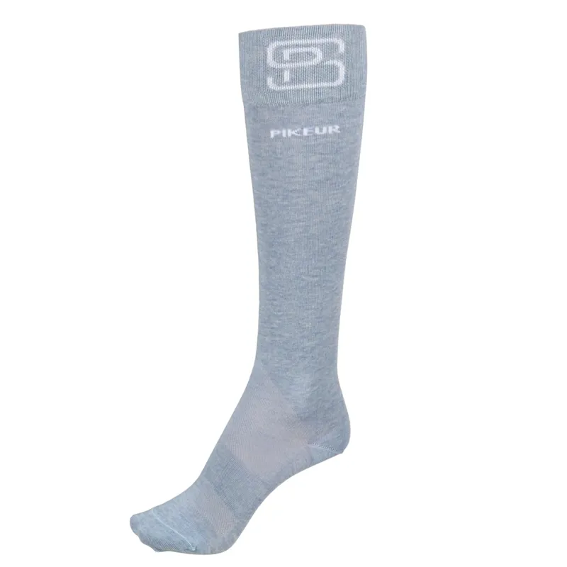 Pikeur Knee Socks Mesh - Pastel Blue