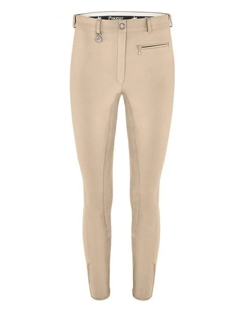 Pikeur Lugana Ladies Mccrown Full Seat Breech - Beige