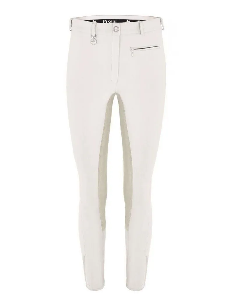 Pikeur Lugana Ladies Mccrown Full Seat Breech - White