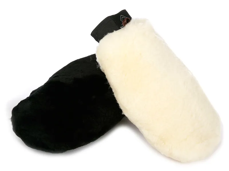 LeMieux ProLambskin Grooming Mitt - Natural