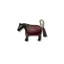 Barkworth Reeve Pony Purse - Bay and Deep Pink