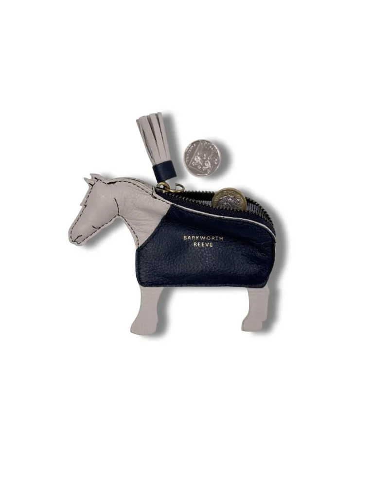 Barkworth Reeve Pony Purse - Grey and Navy-1