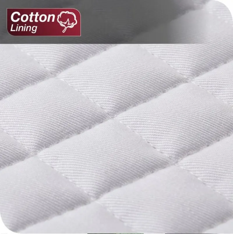 LeMieux Pro Sport Plain CC Cotton Numnah - White-1