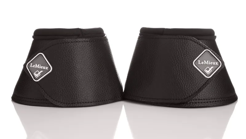 LeMieux Pro Sport Leather Wrapround O/R Boot - Black-1