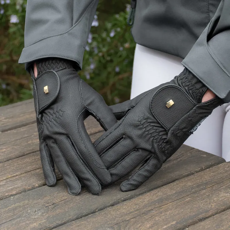 Roeckl Chester Grip Glove - Black-4