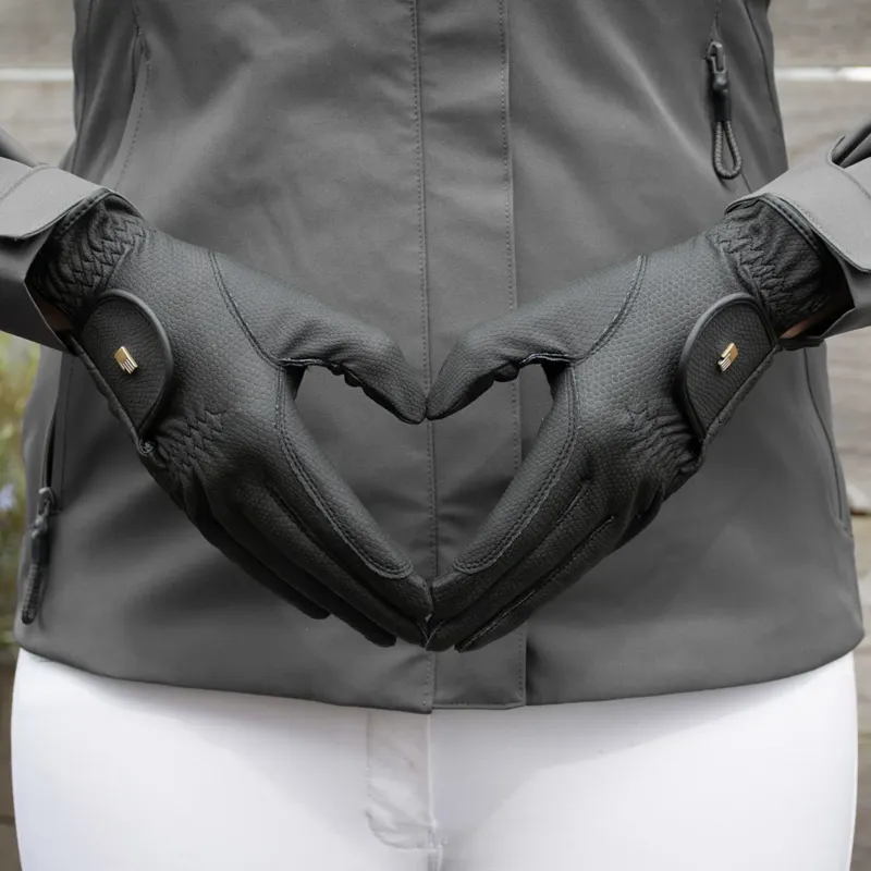 Roeckl Chester Grip Glove - Black-3