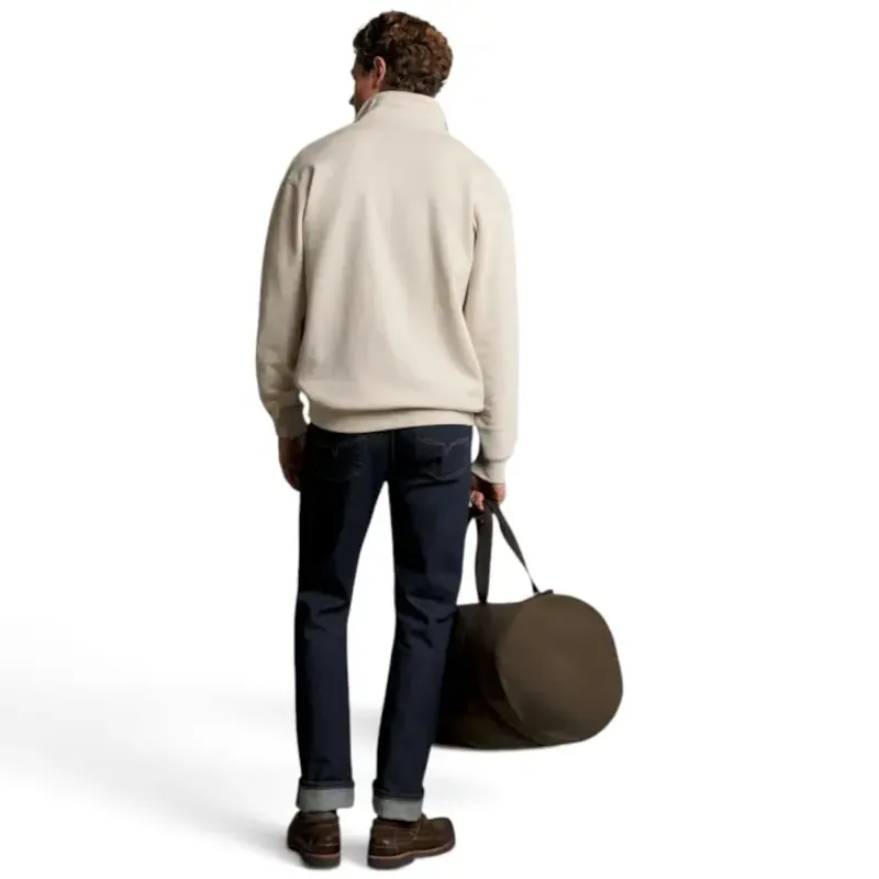 RMW Mulyungarie 1/4 Sweatshirt - Ecru Marle-2