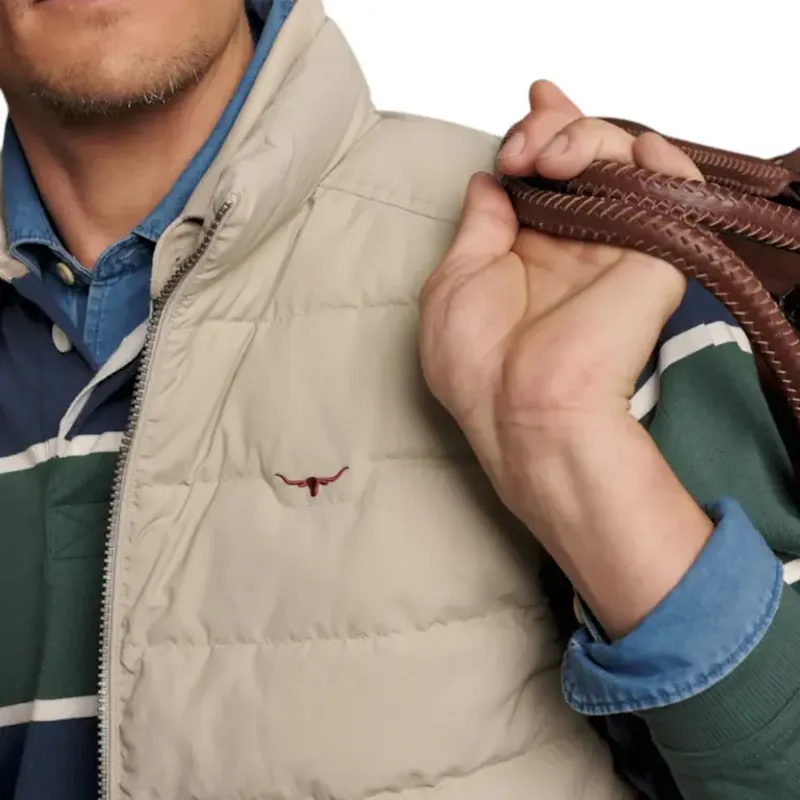 RMW Rydal Padded Vest - Almond-1