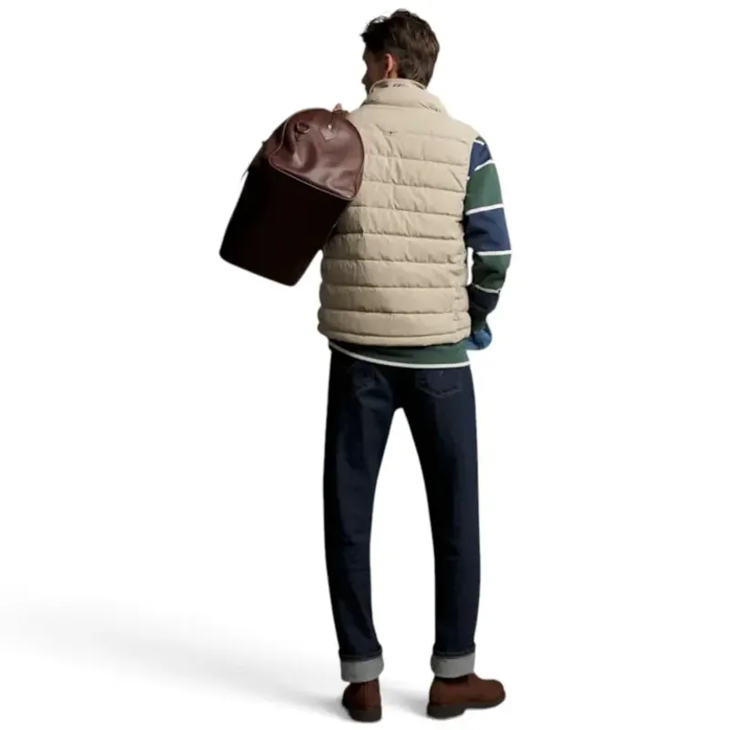 RMW Rydal Padded Vest - Almond-3