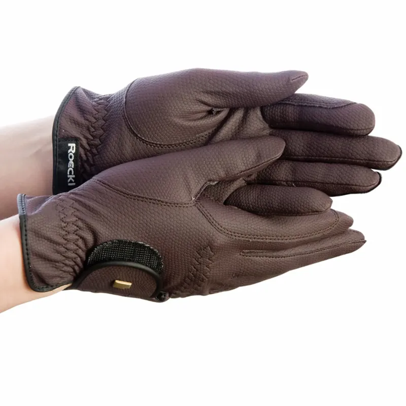 Roeckl Chester Grip Glove - Mocha -1