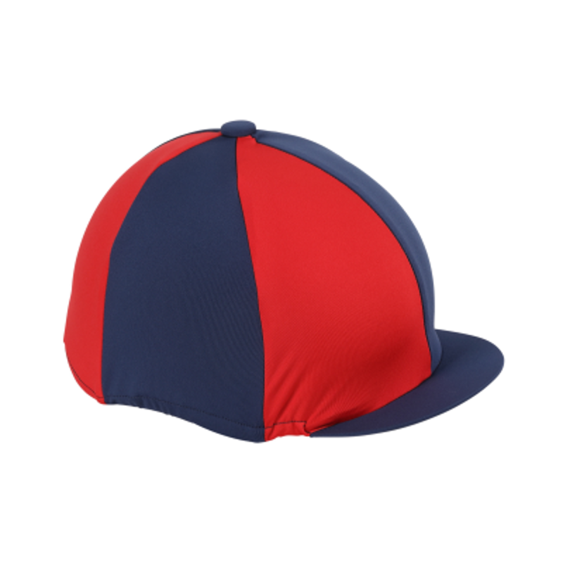 Shires Hat Cover - Navy/Red